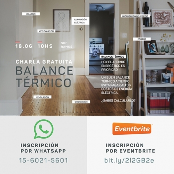 Invitacin a charla sobre Balance Trmico Invitacin a charla sobre Balance Trmico