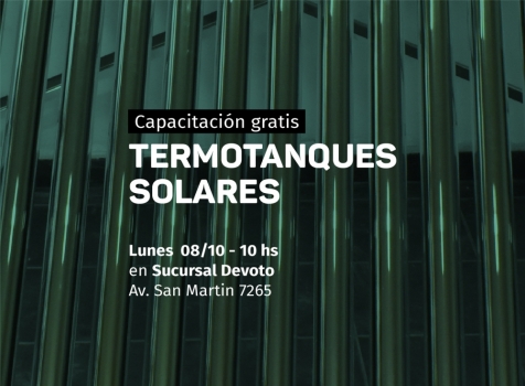 Charla termotanque solar 8-10 Charla termotanque solar 8-10